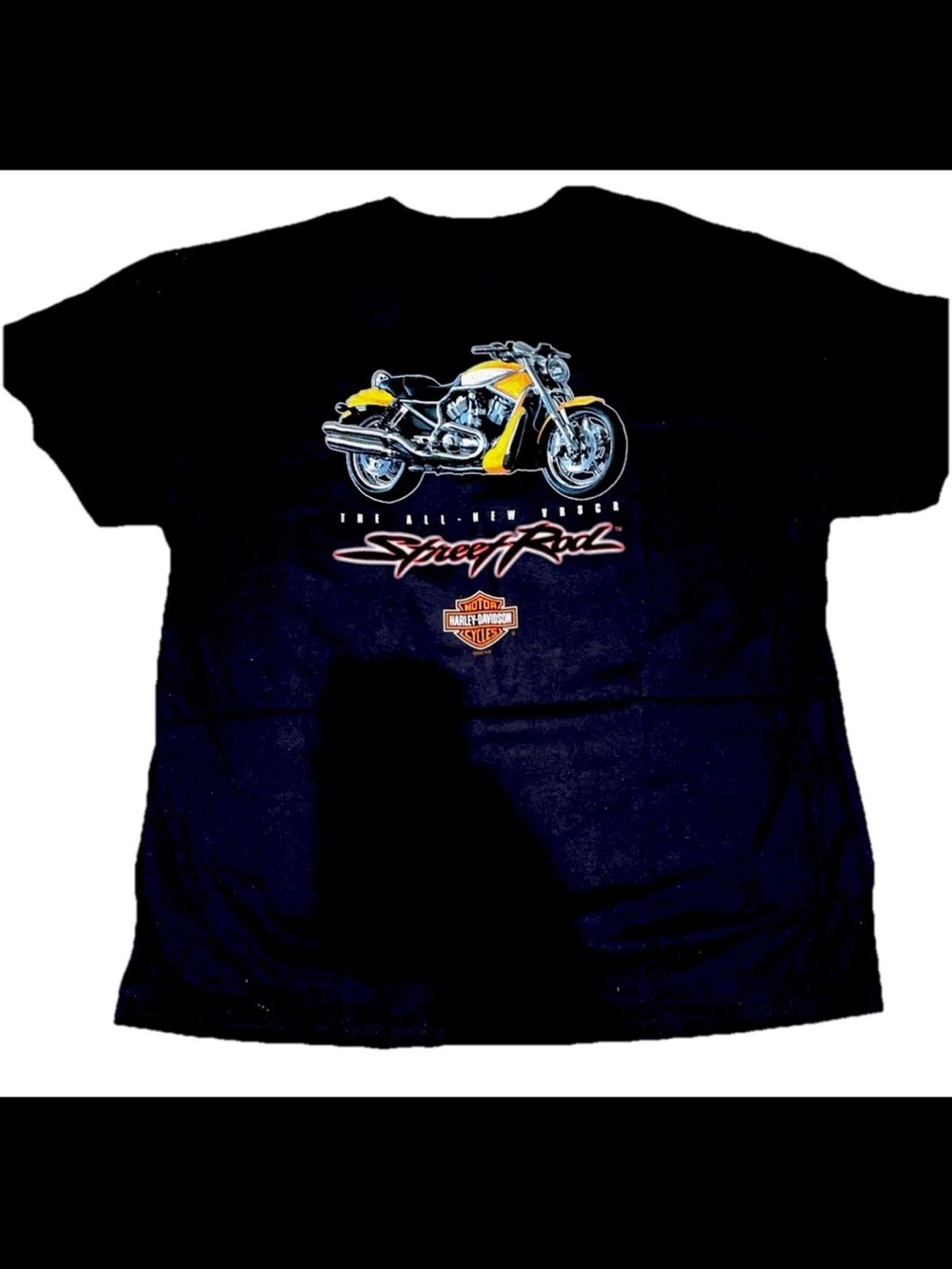 Harley-Davidson Black "Engine Attitude" Graphic Tee 2005